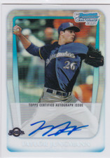 2011 Bowman Chrome Draft Prospect Autograph Refractors TAYLOR JUNGMANN Auto /500