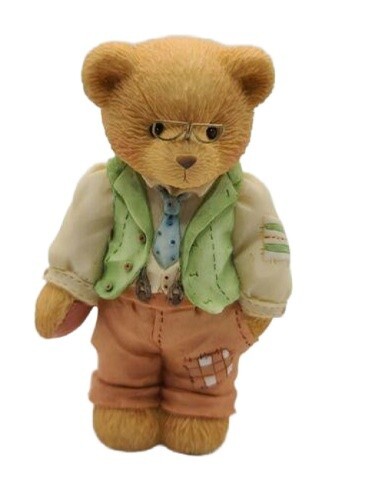 CHERISHED TEDDIES by ENESCO, HAND PAINTED, STONE RESIN, TEDDY BEAR FIGURINES - Picture 6 of 10