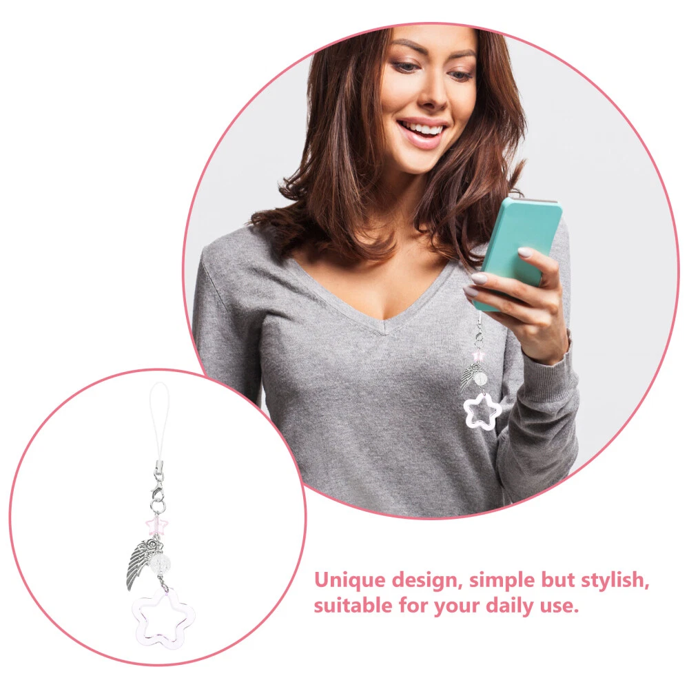 Phone Case Lanyard Universal Mobile Pendant Small Fresh Keychain Accessories