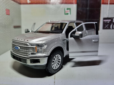 Ford F150 silber 2019 Crew Cab Limited F-150 Truck Maßstab 1:24 1:27 Diecast Modell