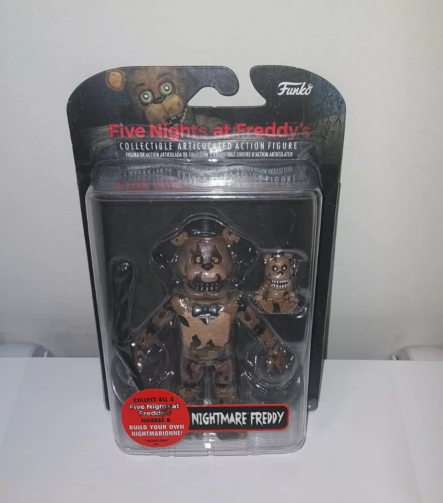 SEP168627 - FIVE NIGHTS AT FREDDYS NIGHTMARE FREDDY 5IN ACTION FIGURE (C -  Previews World