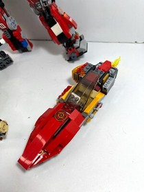 LEGO Ninjago Partials :  Fire Mech 70615 + Ayesha's Revenge 76080 + Katana 70638