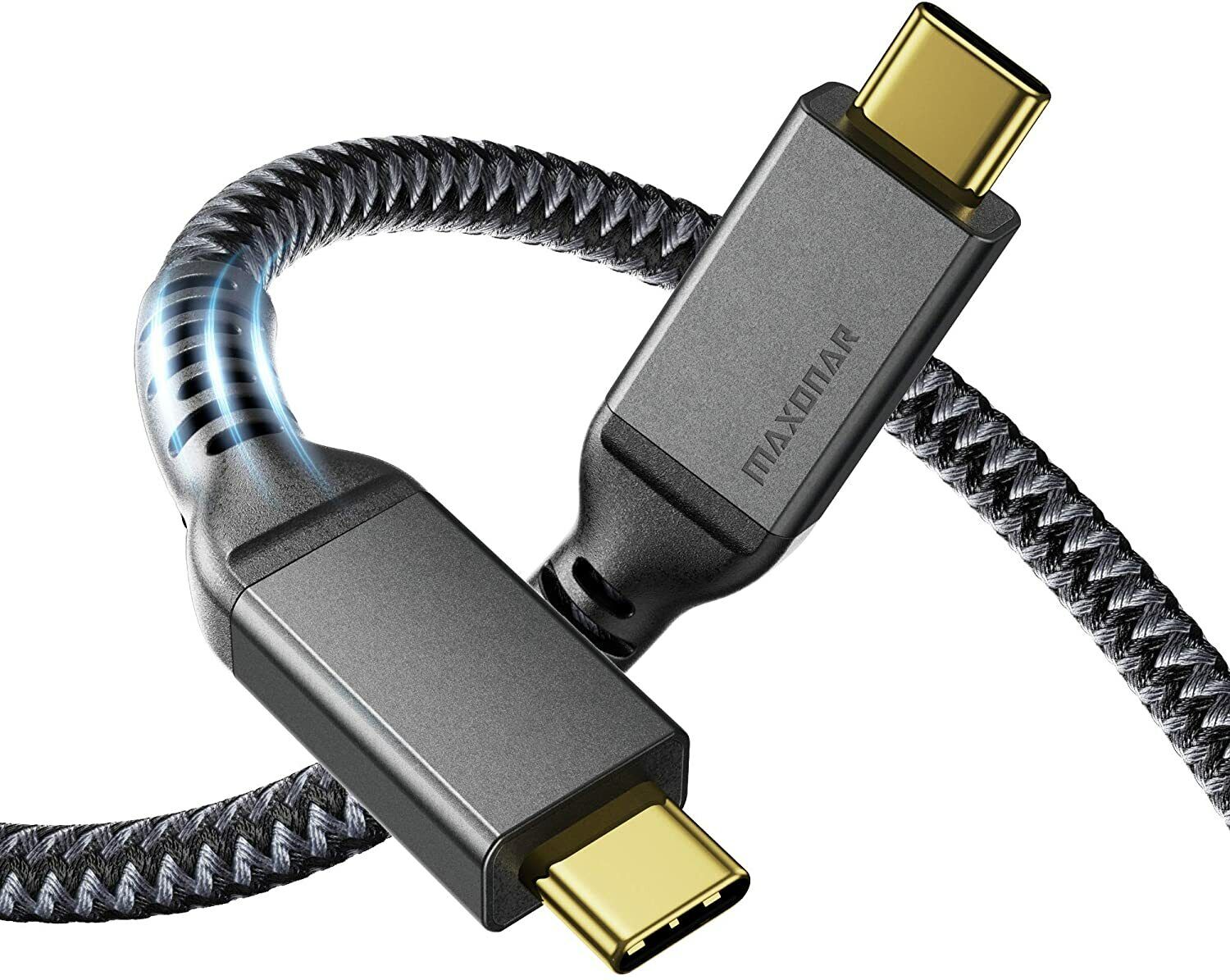 Cable Thunderbolt 3 (1.2M / 3.93Ft) Cable Maxonar TB3 Certificado USB C...