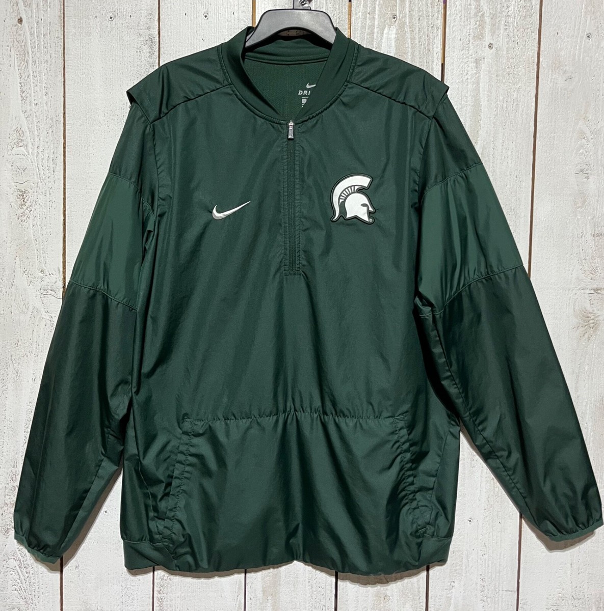 nike michigan state windbreaker