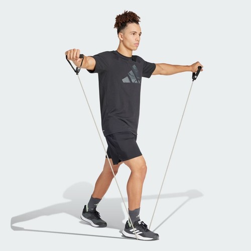 MAGLIA T-SHIRT ADIDAS TR-ESSEA BL T CAMOU TEE IM7451/IM7452 TRAINING - Imagen 6 de 14