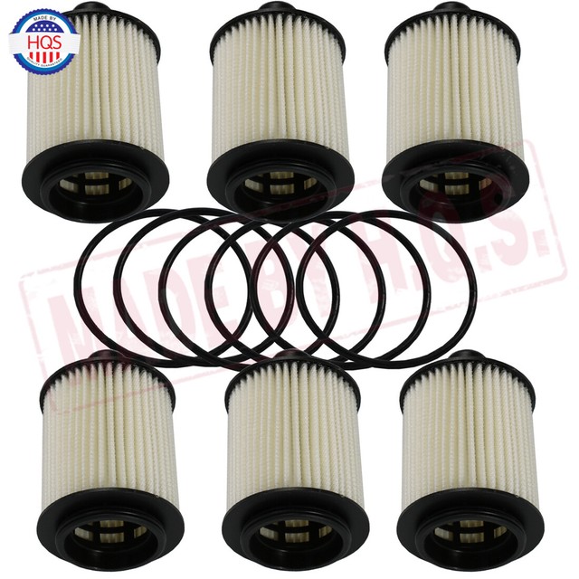 6 Pcs Oil Filter for 201415 Chevrolet Cruze 2.0l Diesel L9934