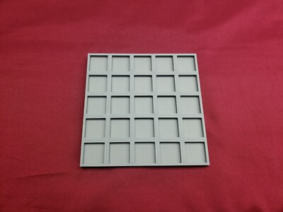 20mm Square To 25mm Square Base Conversion Movement Trays - Wargaming Old School