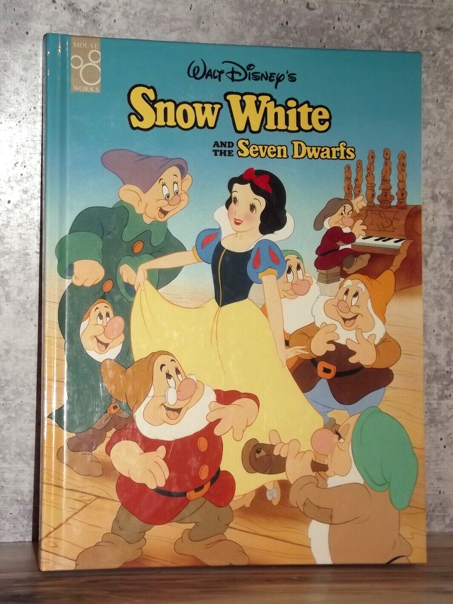 Walt Disney  White 絵本 ビンテージ Snow White and the Seven Dwarfs Walt Disney 1993 Classic