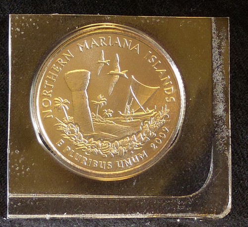 2009 d 2009d 2009-d Mariana Islands uncirculated satin quarter mint set - Picture 2 of 2