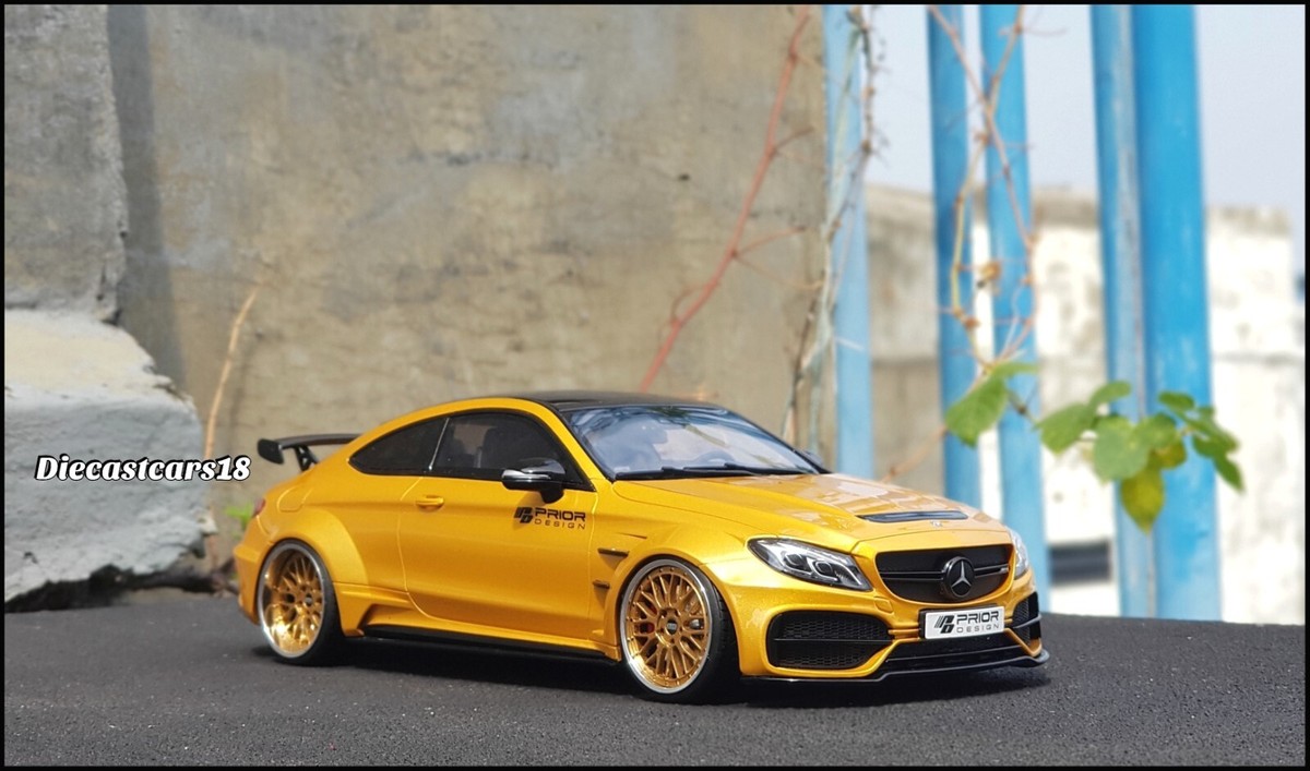 1/18 GT Spirit Modified Mercedes C63 AMG Prior Design Custom Rims