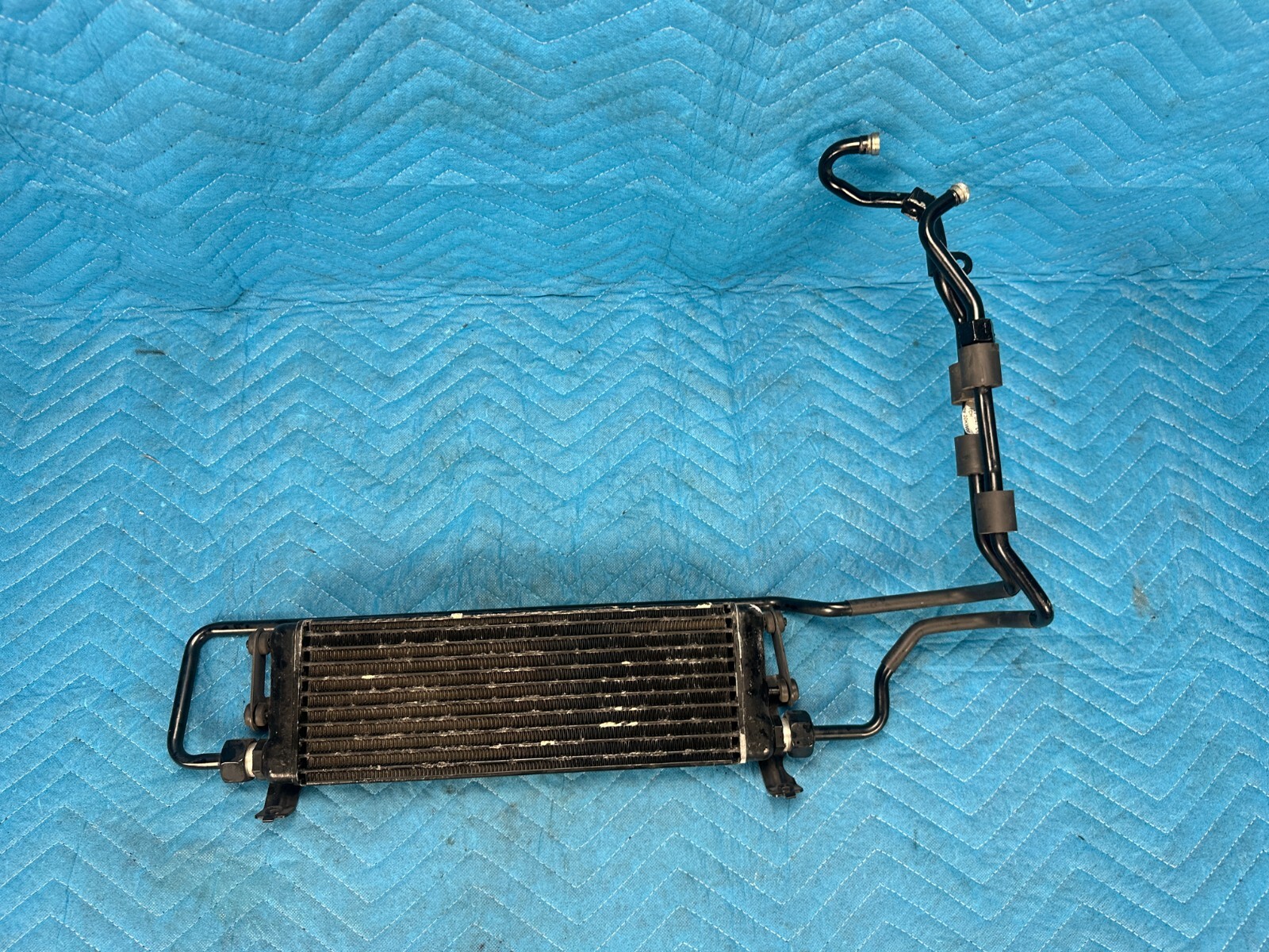 Bentley Cont Flying Spur Transmission Oil Cooler Radiator w/Pipes 2006-2012 OEM