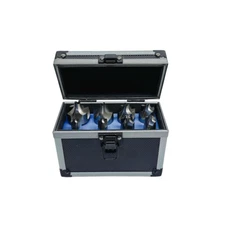 8 Pcs HSS 4 Flute 1/16"-3/8" Corner Rounding End Mill Set Shank Milling Cutter