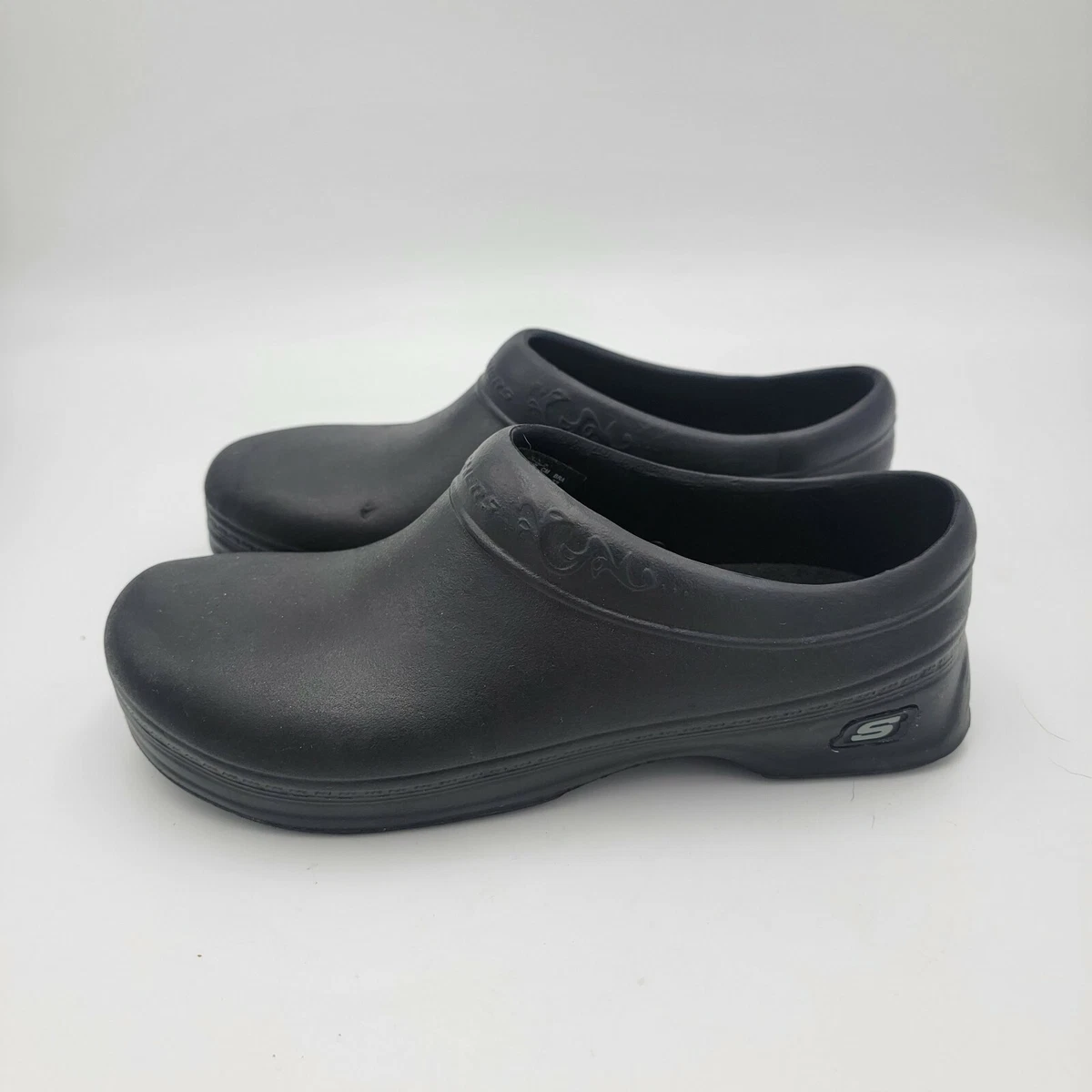 Black Skechers Womens Arch Fit Riverbound pasay Slip 55 OFF