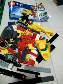 Lego Random lot BUILDING PIECES FROM #60179  CITY # 3841  MINOTAURUS