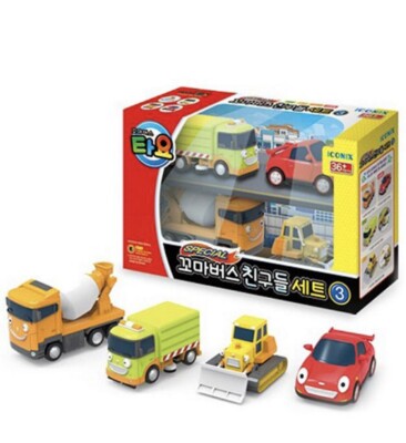 TAYO The Little Bus Special mini Cars Set Toy No.3 Rubby,Speedy