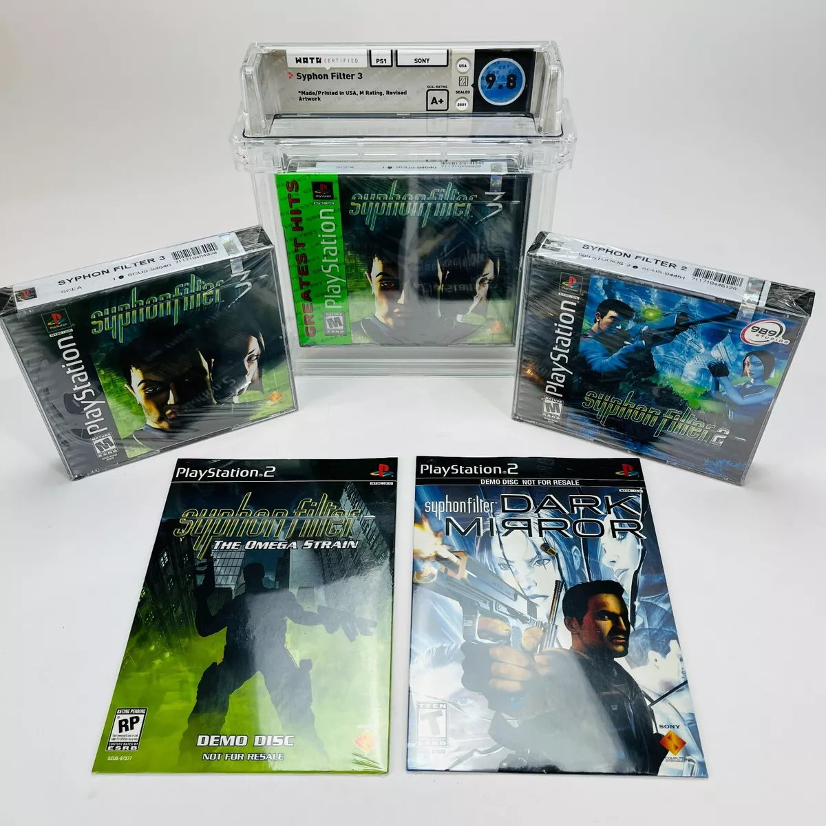 Syphon Filter 3 - Playstation 1 - Complete — Heroic Goods and Games