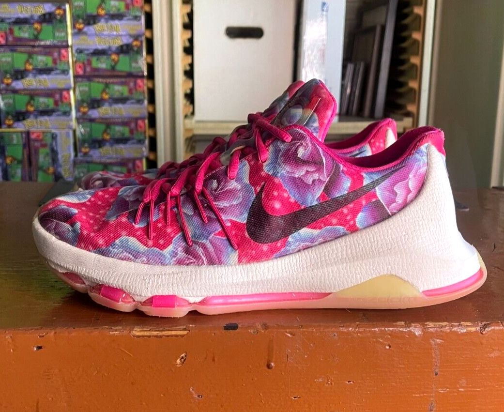 NIKE KD 8 Premium GS Size 7Y Women's Size 8.5 Aunt Pearl Pink