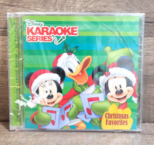 NEW-Disney Karaoke Series Christmas Favorites CD-Graphics Lyric Book 16 Tracks