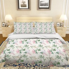 3D Floral Pattern Colorful Quilt Cover Set Duvet Cover Bedding Pillowcases
