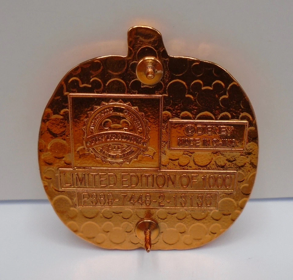 Conjunto de broches Disney Disney DLR Mickey’s Halloween Party 2013 abóbora na caixa - Imagem 3 de 4