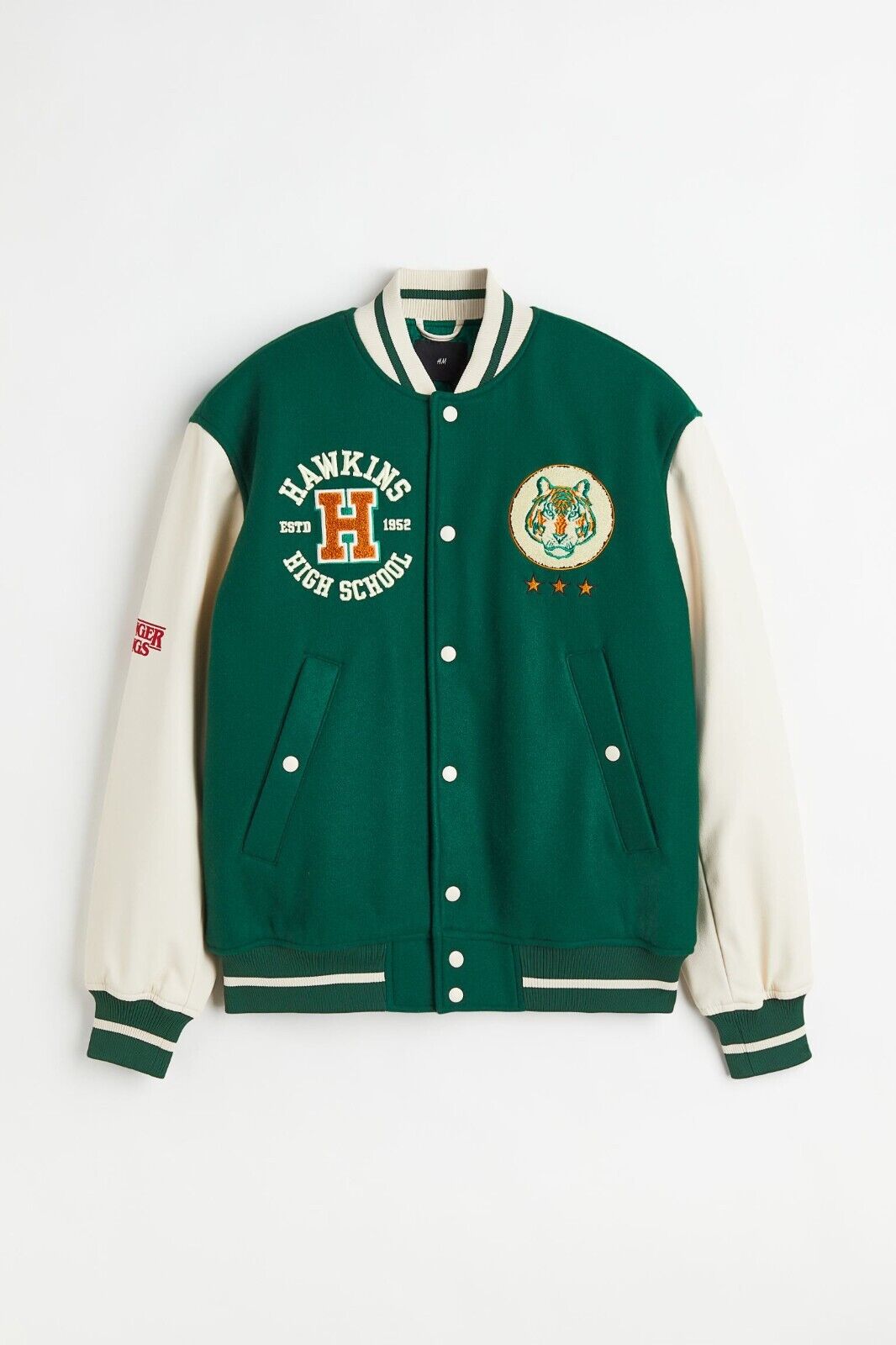 Justice Girls X Stranger Things Varsity Jacket, Sizes XS-XLP | lupon.gov.ph