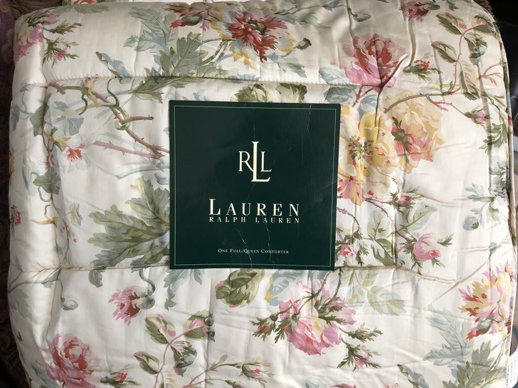 Ralph Lauren WENTWORTH Floral Queen 4pc Comforter Set New Vintage
