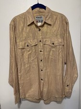 Women s Wrangler Vintage Yellow Gold Iridescent Western Small