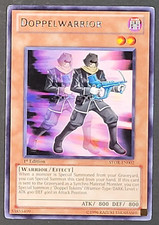 Yugioh TCG - 3x Doppelwarrior - STOR-EN002 - NM/LP - Rare - 1st Ed, Warrior 2011