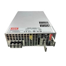 MEAN WELL RSP-3000-12 12V 200A 2400W AC/DC Switching Power Supply PSU Used