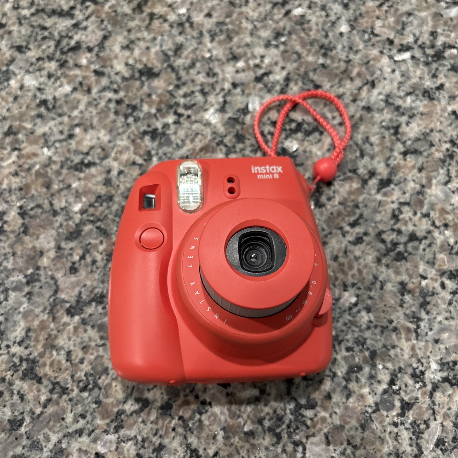 Fujifilm Instax Mini 8 Red Instant Camera – Tested Working Clean Condition