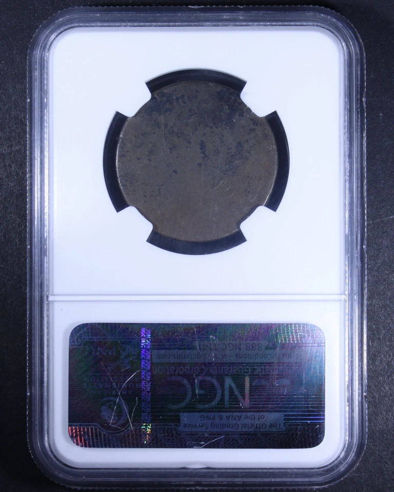 1797 Draped Bust Large Cent (Plain Edge) - 1c NGC FR02 - Tough Coin! - Image 2 of 4