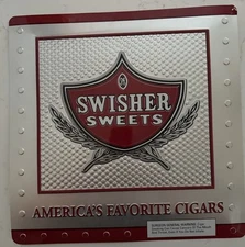 Swisher Sweets Metal Tin Sign Man Cave Bar Pub Decor Garage Store 15" x 15" Ad