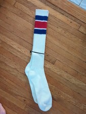 Vintage 22  Length Crew Socks