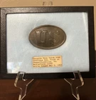 RARE CIVIL WAR "US" CARTRIDGE BOX PLATE Found Chancellorsville VA Battlefield.