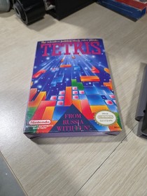 Tetris (Nintendo Entertainment System, 1989) Caja y juego sin manual 
