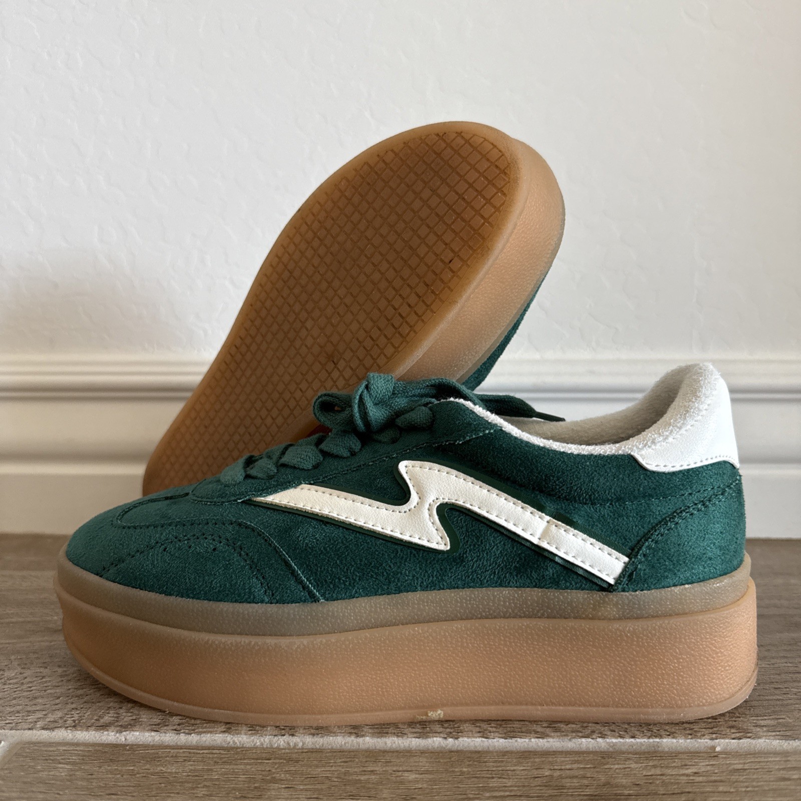 SAOLA Scarpe bambina Madden donna 6 verdi potenti stringate suola gomma sneakers basse Giia