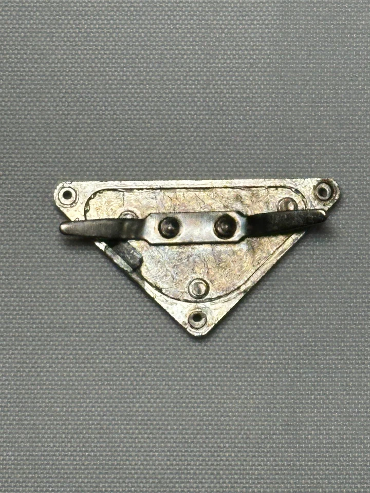 PRADA MILANO DAL 1913 - Black & Silver Badge Only - Metal - Purse Handbag Badge - Image 2 of 3