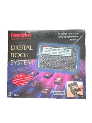 Franklin Pocket PDR DBS-2 Digital Book System Electronic Reader NEW SEALED 1993