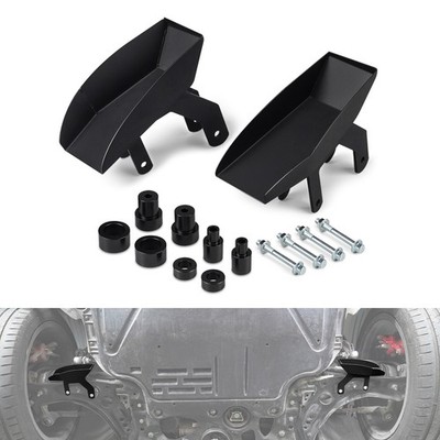 bevinsee 2X Metall-Bremsdeflektoren für VW Golf MK7 Golf VII 5G GTI R 2015-2021