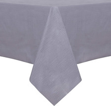 100 Waterproof Rectangle PVC Tablecloth - 54 x 78 Inch - Oil Proof Spill Proof