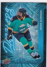 2024-25 Upper Deck PWHL Dazzlers BLUE #DZ-9 JESSIE ELDRIDGE -SIRENS