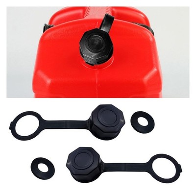 2 PCS Gas Can Caps Rear Vent Screw Sealing O-Ring Fuel Can Cap Replacement for