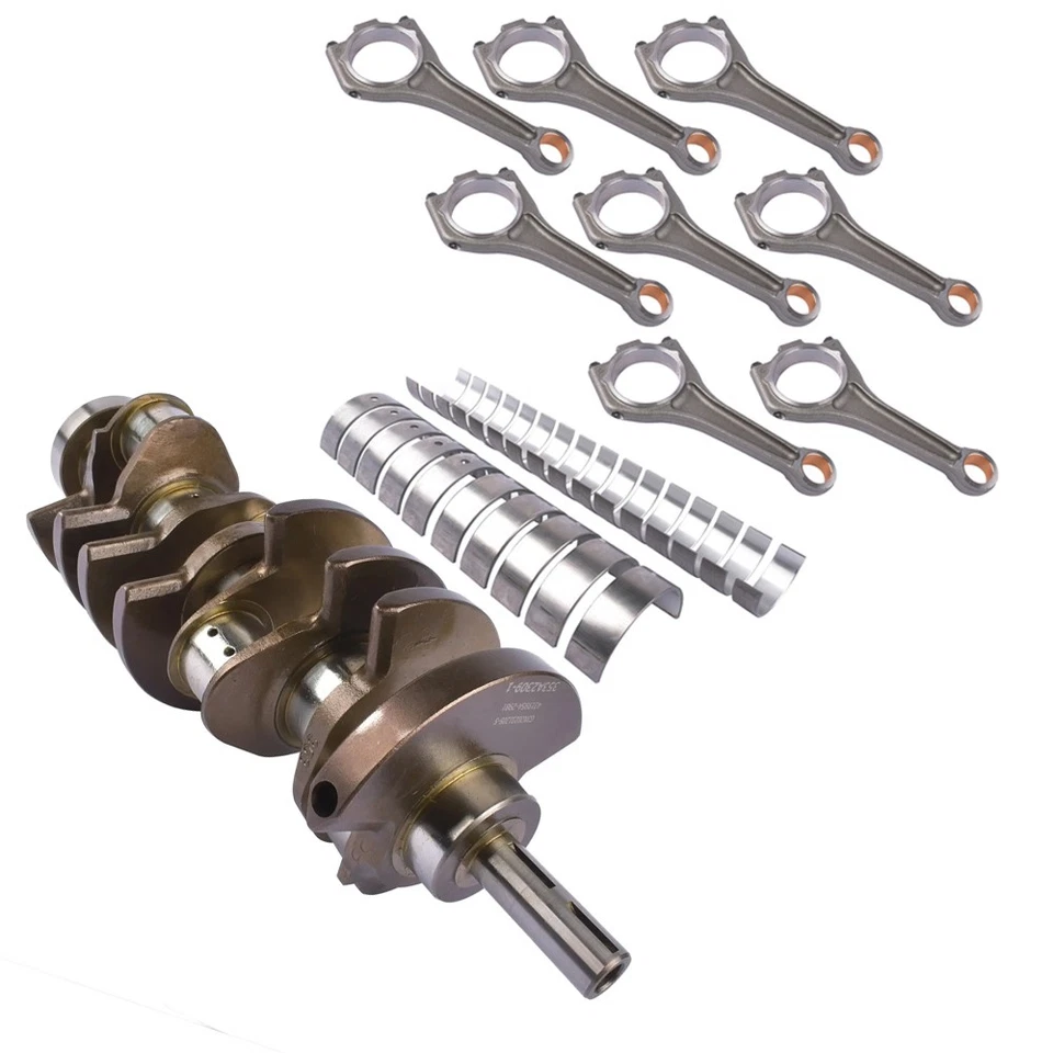 Cigüeñal y bielas con juego de rodamientos para Land Rover Jaguar 5,0 L V8 AJ133 Foto 3 de 4