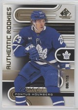 2022 Upper Deck SP Game Used Authentic Rookies Gold 6/118 Pontus Holmberg 13o2