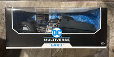 White Knight Batcycle Action Figure Vehicle McFarlane. DC Multiverse