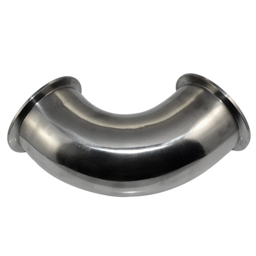 OD 3 inch 76mm Sanitary 90 Degree Elbow Tri Clamp Ferrule Stainless Steel 316