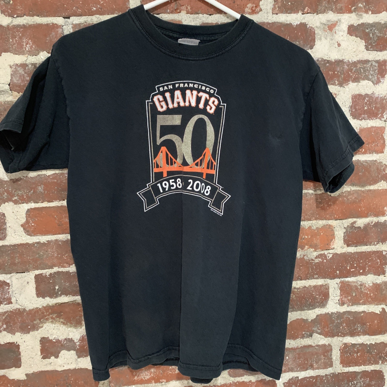 San Francisco Giants 50 Years 1958-2008 MLB T Shirt Youth XL - Bimm Ridder/MLBP