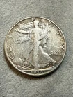 1938 D Walking Liberty Half Dollar F Fine Condition Nice Coin See Pics 7419