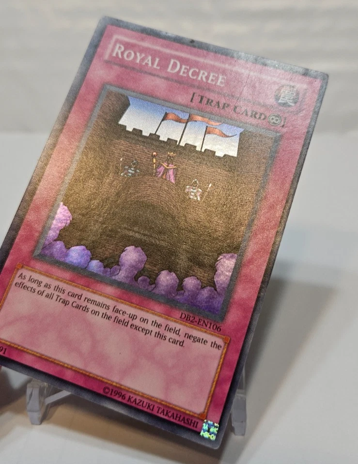 Real Decreto DB2-EN106 Súper Raro Yugioh 165 Foto 3 de 4