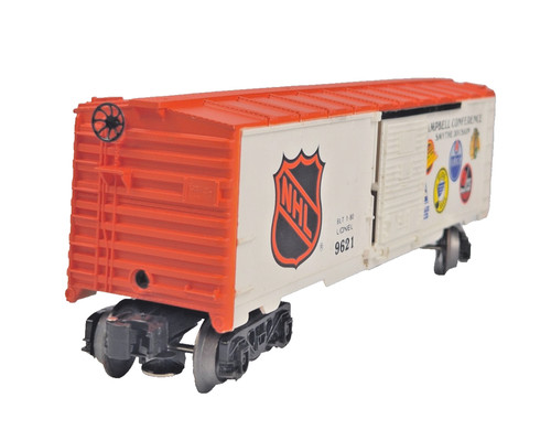Lionel 6-9621 Spur O NHL Campbell Conference Hockey Güterzug Güterwagen OVP | Zustand: Used